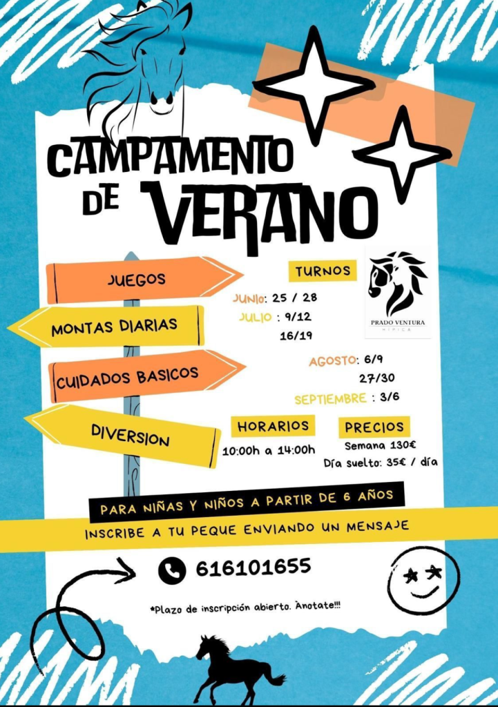 campamentos ecuestres 2024